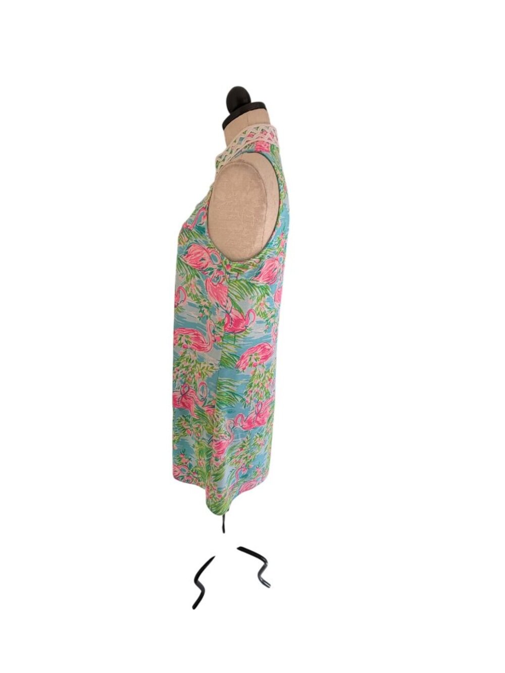 Lilly Pulitzer Jane Womens Shift Dress Size 4 Polyester Collar Multicolor Casual - Picture 7 of 12
